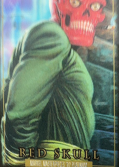 1992 Marvel Masterpieces #92 Red Skull — front