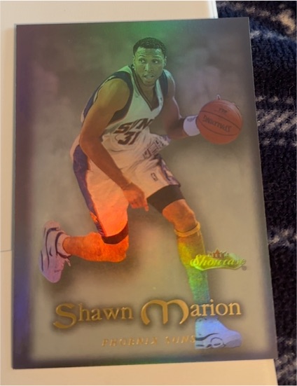 2000-01 Fleer Showcase #46 Shawn Marion — front