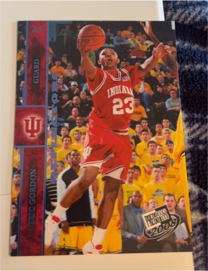 2008 Press Pass #11 Eric Gordon — front