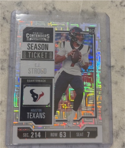 2023 Panini Contenders Season Ticket #40 C.J. Stroud — front