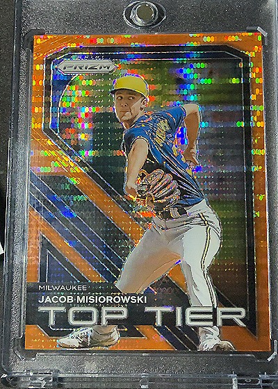 2024 Panini Prizm Top Tier #7 Jacob Misiorowski — front