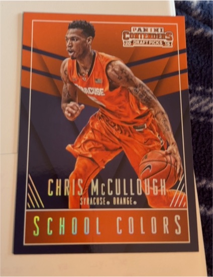 2015 Panini Contenders Draft Picks #8 Chris McCullough — front