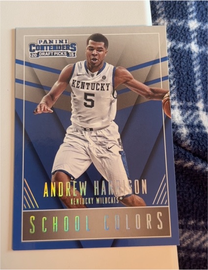 2015 Panini Contenders Draft Picks #15 Andrew Harrison — front