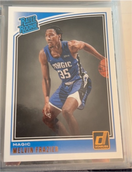 2018-19 Panini Donruss #153 Melvin Frazier — front
