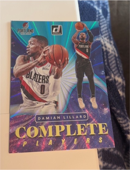 2021-22 Panini Donruss Complete Players #14 Damian Lillard — front