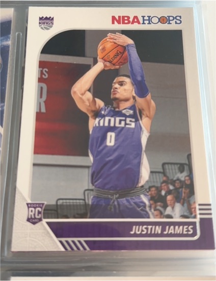 2019-20 Panini NBA Hoops #244 Justin James — front