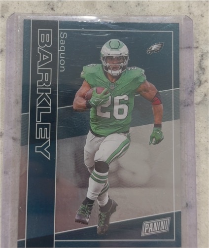 2025 Panini The National #20 Saquon Barkley — front