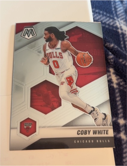2020-21 Panini Mosaic #34 Coby White — front