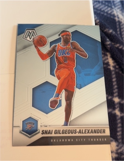 2020-21 Panini Mosaic #103 Shai Gilgeous-Alexander — front