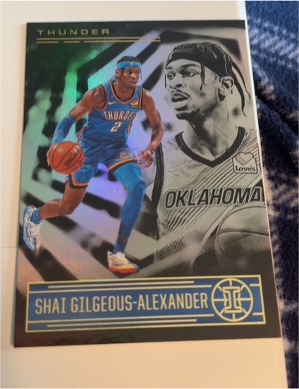 2020-21 Panini Illusions #35 Shai Gilgeous-Alexander — front