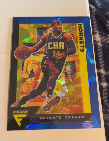2020-21 Panini Flux #22 Devonte' Graham — front