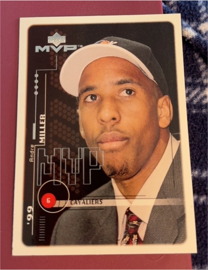 1999-00 Upper Deck MVP #214 Andre Miller — front