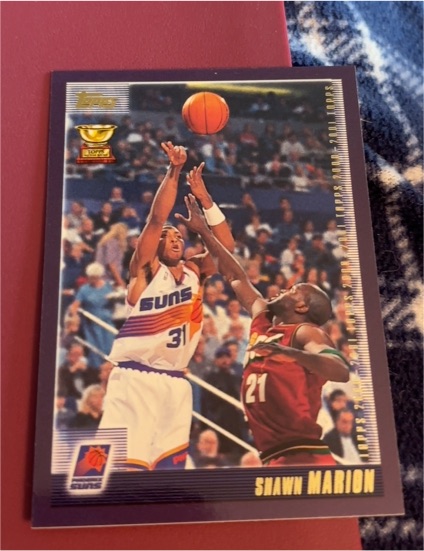 2000-01 Topps #69 Shawn Marion — front