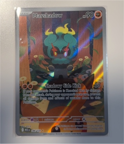 2021 Pokémon ME01: Mega Evolution #146 Marshadow — front