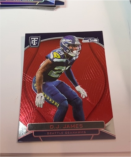 2024 Panini Totally Certified #115 D.J. James — front