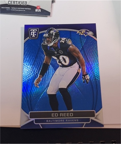 2024 Panini Totally Certified #180 Ed Reed — front