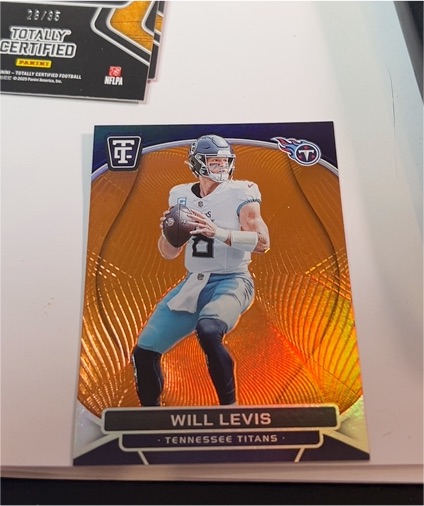2024 Panini Totally Certified #TC-WL Will Levis — front
