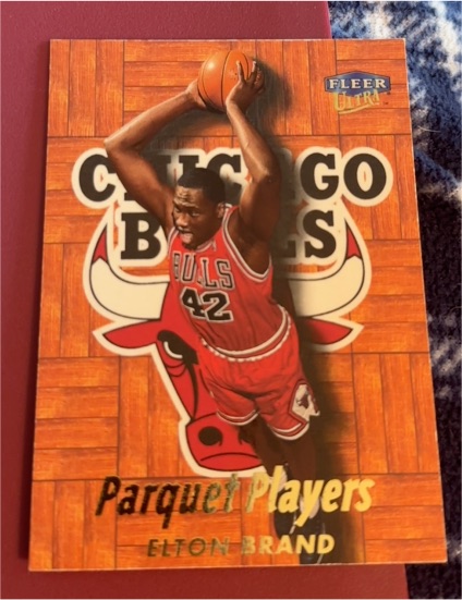 1999-00 Fleer Ultra Parquet Players #15PP Elton Brand — front