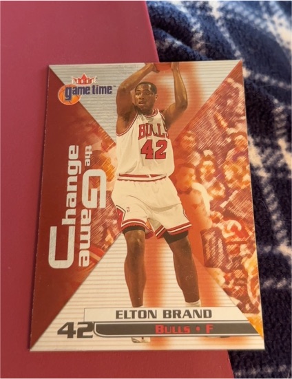2000-01 Fleer Game Time Change The Game #42 Elton Brand — front