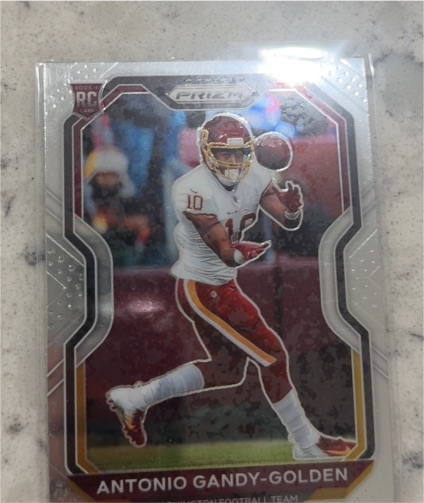 2020 Panini Prizm #385 Antonio Gandy-Golden — front
