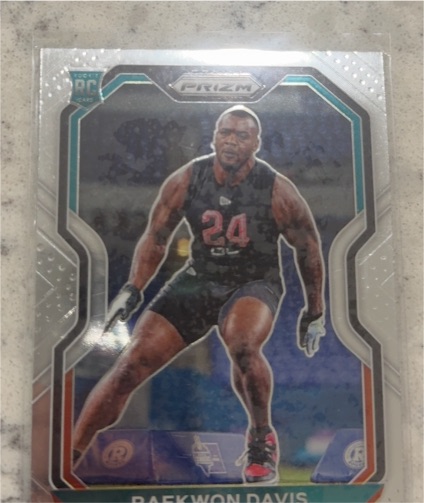 2020 Panini Prizm #341 Raekwon Davis — front