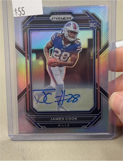 2022 Panini Prizm #395 James Cook — front