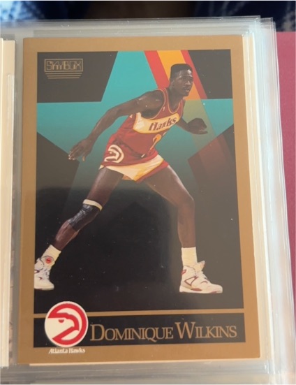 1990-91 SkyBox #11 Dominique Wilkins — front