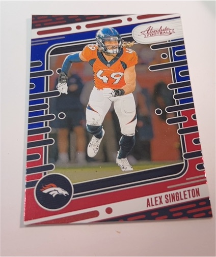 2024 Panini Absolute #32 Alex Singleton — front