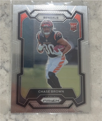 2023 Panini Prizm #318 Chase Brown — front