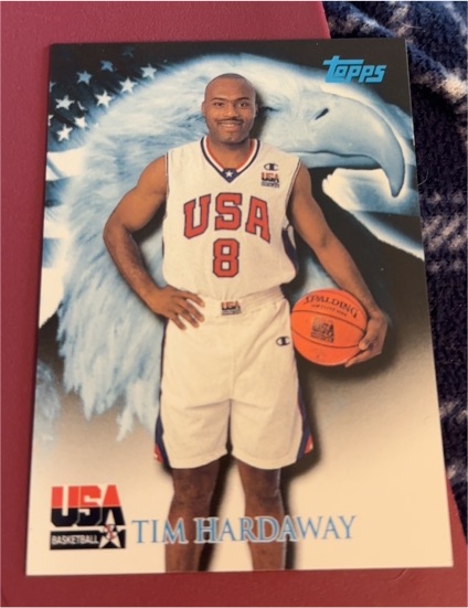2000 Topps Team USA # Tim Hardaway — front