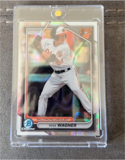 2024 Bowman Chrome Prospects #BCP-18 Max Wagner — front