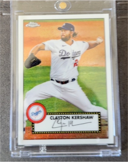 2021 Topps Chrome 1952 Topps Redux #TC52-40 Clayton Kershaw — front