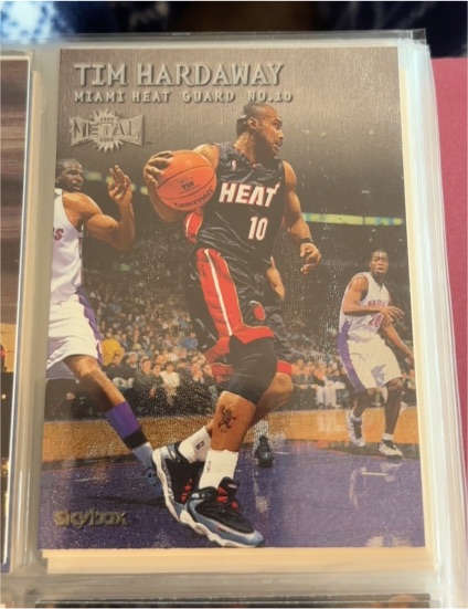 1999 Skybox Metal #93 Tim Hardaway — front