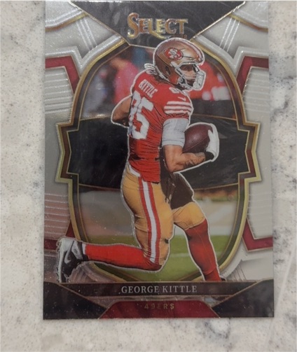 2022 Panini Select #5 George Kittle — front