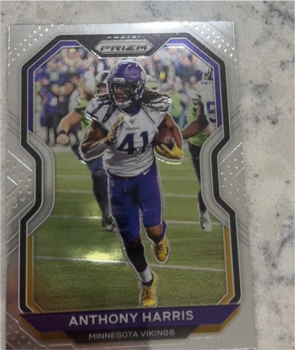 2020 Panini Prizm #219 Anthony Harris — front