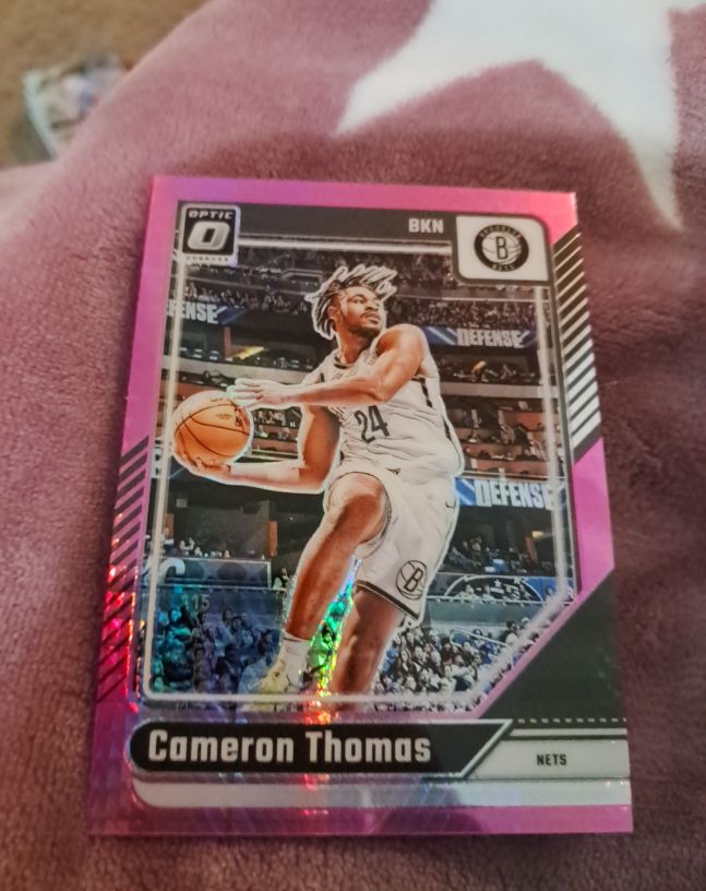 2024-25 Panini Donruss Optic #80 Cameron Thomas — front