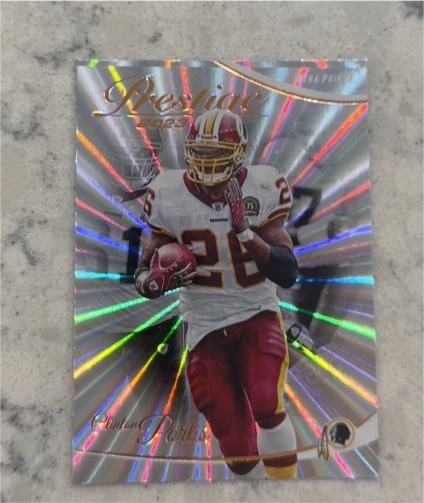 2023 Panini Prestige Xtra Points Sunburst #299 Clinton Portis — front
