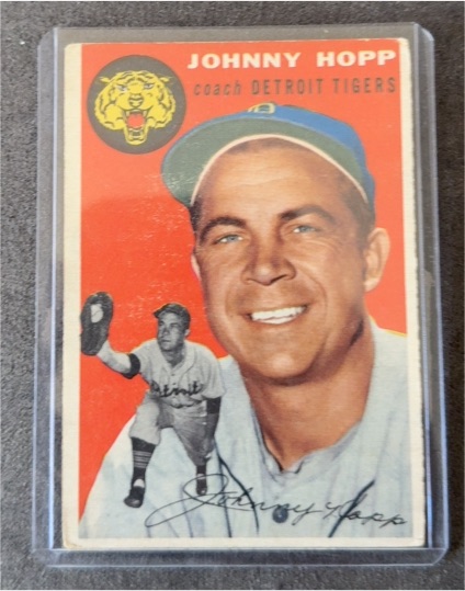 1954 Topps #193 Johnny Hopp — front