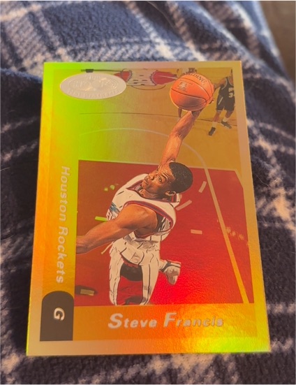 2000 Hoops Hot Prospects #75 Steve Francis — front