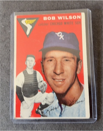 1954 Topps #58 Bob Wilson — front