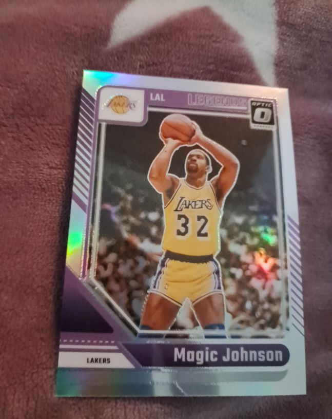 2024-25 Panini Donruss Optic #239 Magic Johnson — front