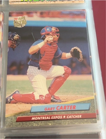 1992 Fleer Ultra #514 Gary Carter — front