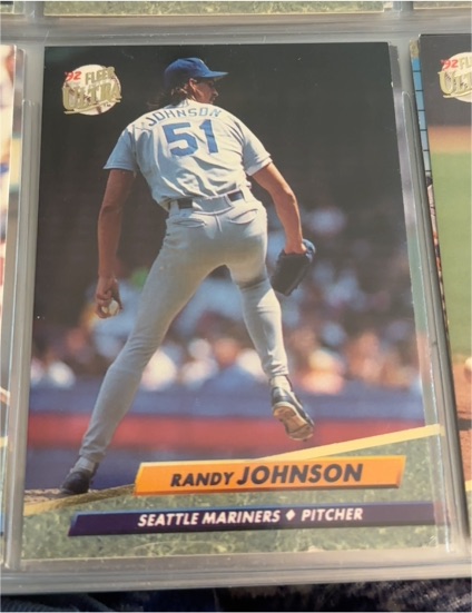 1992 Fleer Ultra #125 Randy Johnson — front