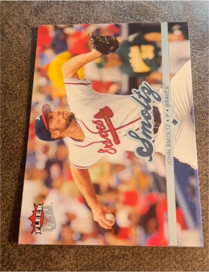 2006 Fleer Ultra #28 John Smoltz — front