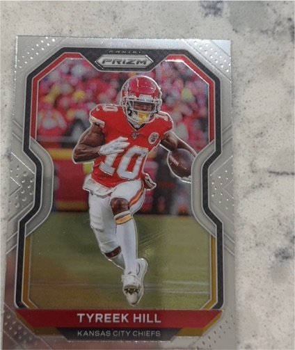 2020 Panini Prizm #120 Tyreek Hill — front