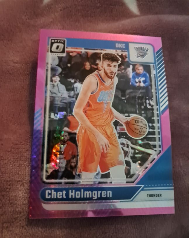 2024-25 Donruss Optic #23 Chet Holmgren — front