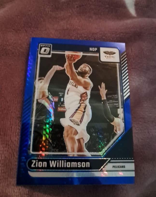 2024-25 Donruss Optic #173 Zion Williamson — front