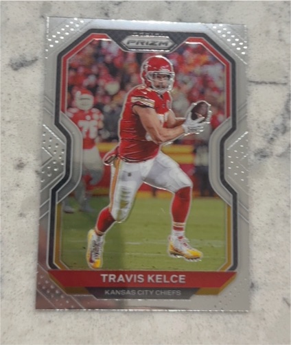 2020 Panini Prizm Football #122 Travis Kelce — front