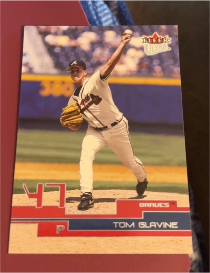 1994 Fleer Ultra #47 Tom Glavine — front