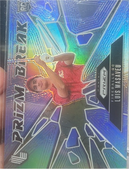 2025 Panini Prizm LIV Golf Prizm Break Luis Masaveu — front